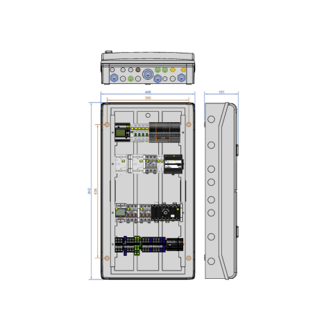 Tablouri sigurante echipat DC/AC - Fronius grid switch box ITA