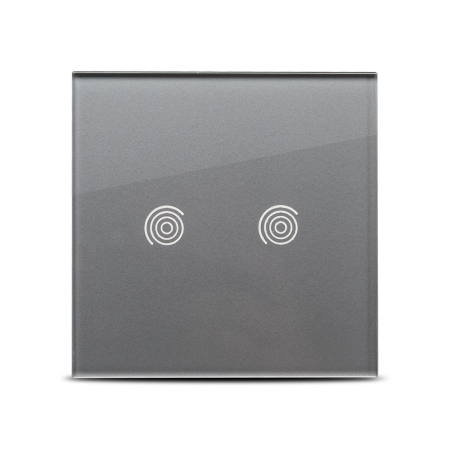 Pulsar Touch - Functie speciala aparataj touch gri pentru montaj incastrat