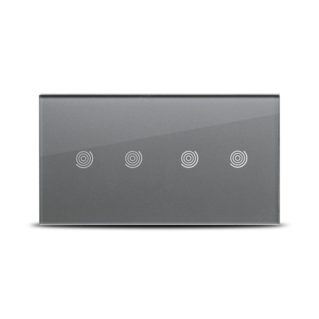 Pulsar Touch - Functie speciala de aparataj touch gri pentru montaj incastrat