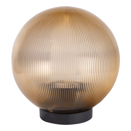 Surse de iluminat - Glob decorativ auriu pentru lampa de gradina cu dulie E27 si protectie IP44