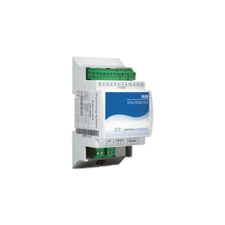 Meteocontrol - Hub RS485 meteocontrol pe sina DIN, 6 porturi