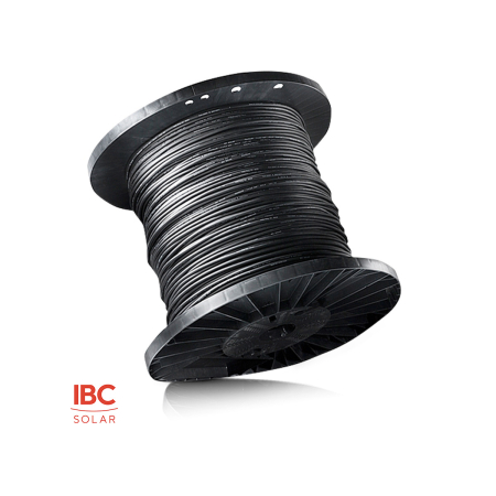 Cablu solar - IBC FlexiSun 1x6mm² Negru – Cablu Fotovoltaic DC