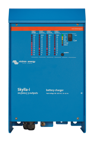 Invertoare - Incarcator baterii Skylla-i 24V 100A cu 3 iesiri