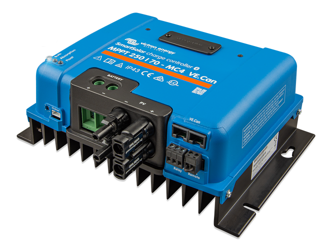 Incarcator solar 12V 24V 48V 100A Victron Energy SmartSolar MPPT 250/100-MC4 VE.Can [1]