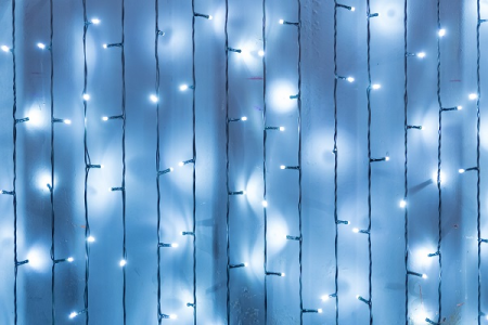 Surse de iluminat - Instalatie extensibila cu 50 LED uri lumina rece 6400K lungime 5 m