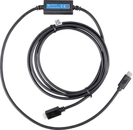 Accesorii Victron - Interfata VE Direct la USB C cu cablu negru