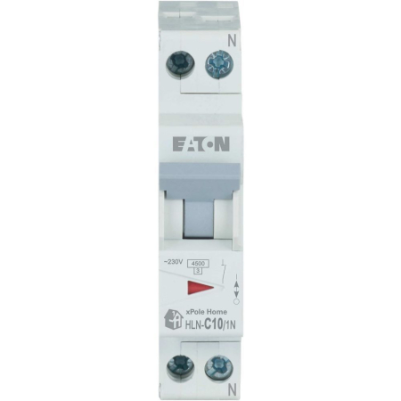 Protectie - Intrerupator automat modular 1P+N 10 A curba C 4.5 kA