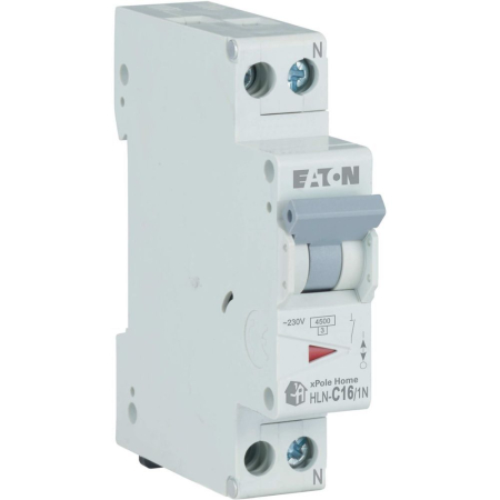 Protectie - Intrerupator automat miniatural 16 A 1P+N curba C pentru tablou electric