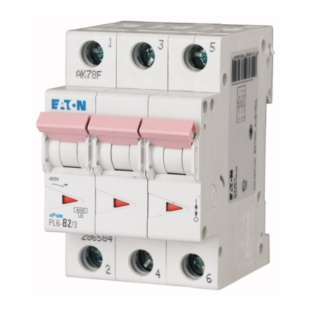 Protectie - Intrerupator automat modular tripolar 16 A curba C 6 kA pentru tablou electric