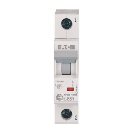 Protectie - Intrerupator automat modular 1P 6A curba B 4,5 kA xPole Home