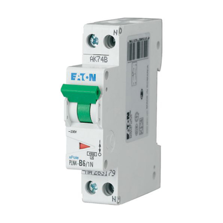 Protectie - Intrerupator automat modular 1P+N 2A curba C 4.5 kA pentru sina DIN