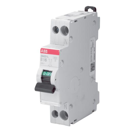 Protectie - Intrerupator automat modular 1P+N 2 A curba C pentru sina DIN