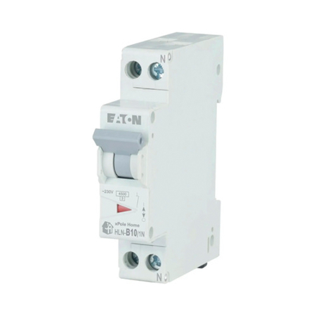 Intrerupator automat modular 1P+N 10A curba B 4.5 kA pentru sina DIN [0]