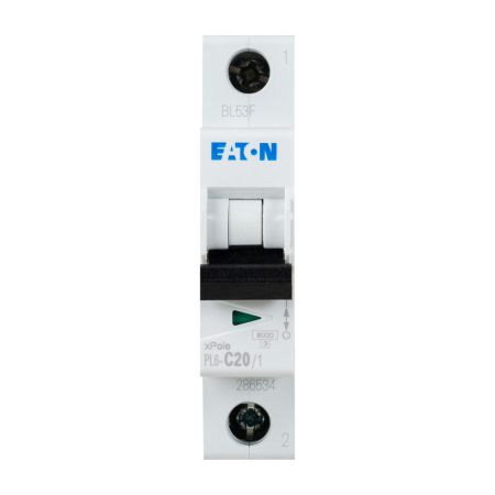 Protectie - Intrerupator automat modular 20A 1P curba C 6kA pentru sina DIN