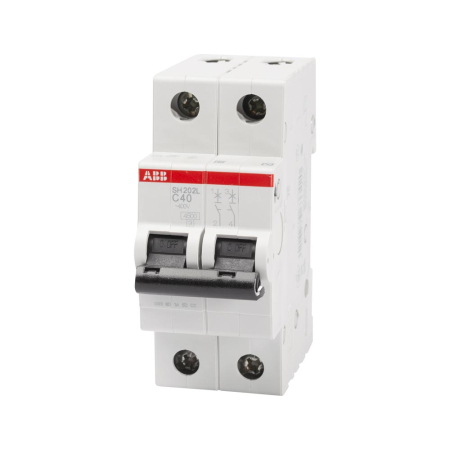 Protectie - Intrerupator automat bipolar 40 A curba C pentru sina DIN
