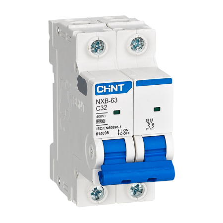 Protectie - Intrerupator automat modular 2P 32A 6kA curba C pentru sina DIN
