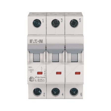 Intrerupator automat modular tripolar 25A curba B 4.5 kA pentru sina DIN [0]