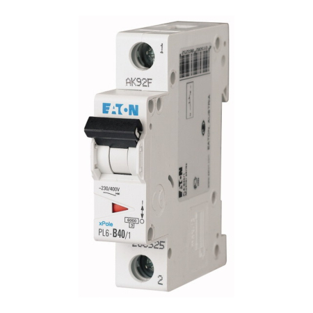 Protectie - Intrerupator automat modular 1P 40A curba C 6kA pentru sina DIN
