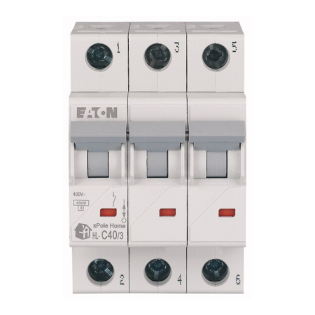 Protectie - Intrerupator automat modular 3P+N 40A curba C 4.5 kA pentru tablou electric