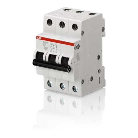 Protectie - Intrerupator automat modular 3P+N 40 A curba C 4.5 kA pentru sina DIN