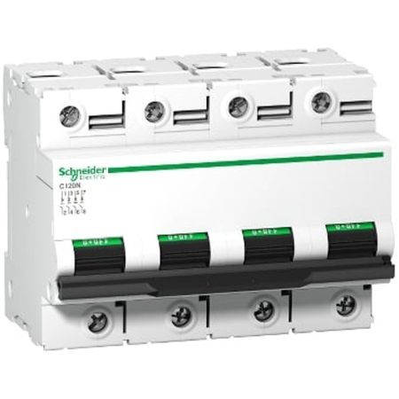 Protectie - Intrerupator automat modular 4P 125A curba C 10kA pentru sina DIN