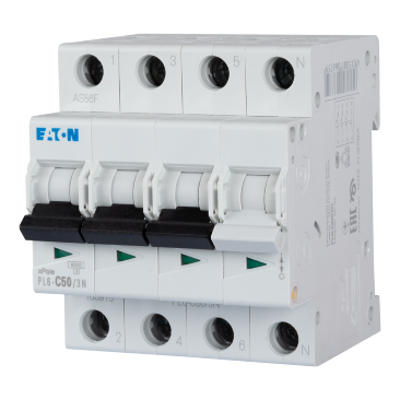 Protectie - Intrerupator Automat 50A 3P+N C 6KA
