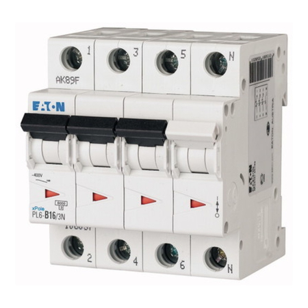 Protectie - Intrerupator automat modular trifazat 3P+N 63 A curba C 6 kA pentru tablou electric