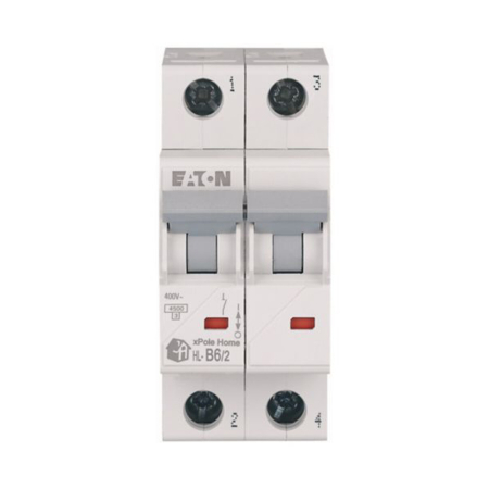 Intrerupator automat modular 6 A 2 poli curba B 4.5 kA [0]
