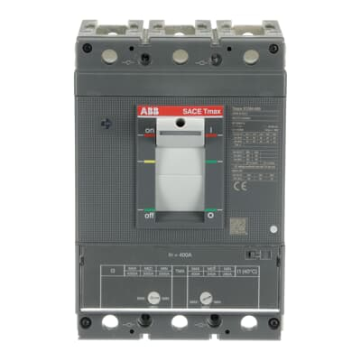 Protectie - Intrerupator automat de putere tripolar 400 A cu protectie termomagnetica si conexiuni frontale