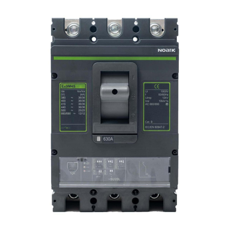 Protectie - Intrerupator automat de putere in carcasa turnata cu 3 poli si protectie electronica pentru 630 A