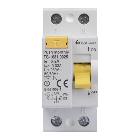 Protectie - Intrerupator automat diferential 2P 25A 30mA pentru tablou electric