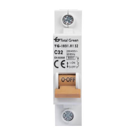 Protectie - Intrerupator automat modular monopolar 32A curba C 6kA