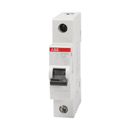 Protectie - Intrerupator automat monopolar 40 A curba C pentru sina DIN
