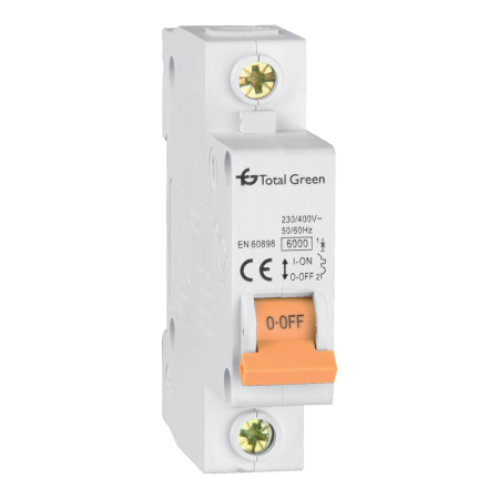 Protectie - Intrerupator automat monopolar 50A curba C 6kA pentru tablou electric