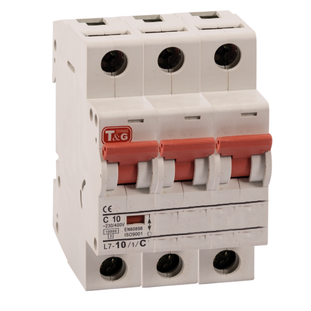 Protectie - Intrerupator automat tripolar Red Line 20 A pentru tablou electric