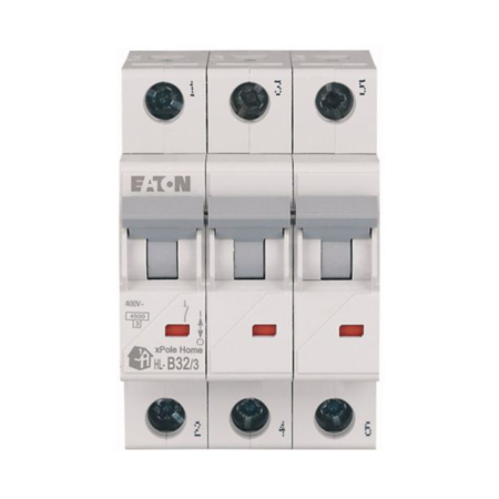 Protectie - Intrerupator automat modular tripolar 32 A curba B pentru sina DIN