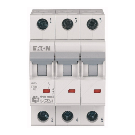 Protectie - Intrerupator automat tripolar 32 A curba C 4.5 kA pentru tablou electric
