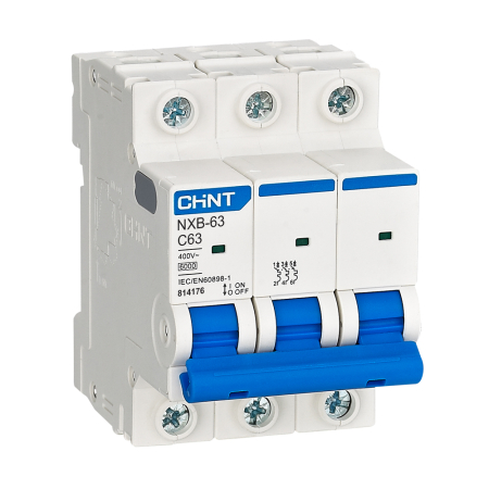 Protectie - Intrerupator automat modular tripolar 63A curba C 6kA pentru tablou electric