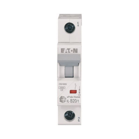 Protectie - Intrerupator automat modular unipolar 20A curba B 4,5 kA pentru sina DIN