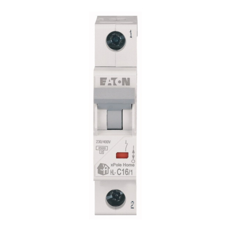 Protectie - Intrerupator automat modular 16A 1 pol curba C 4.5kA pentru tablou electric