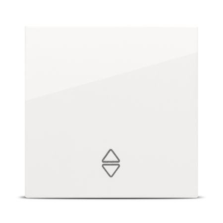 Aparataj - Intrerupator cap scara alb 2 module pentru montaj incastrat