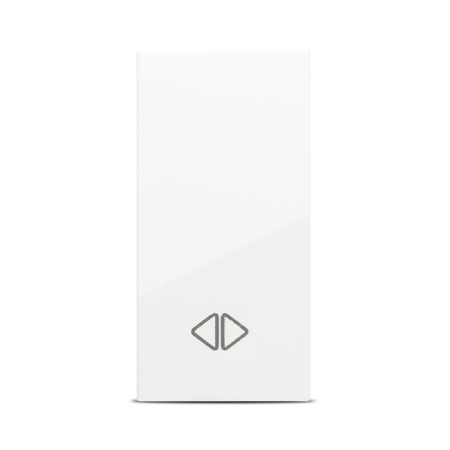 Aparataj - Intrerupator cruce modular 1M alb Moda Voice pentru montaj incastrat