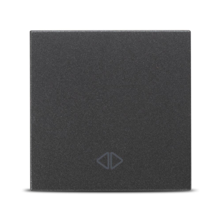 Aparataj - Intrerupator cruce modular 2M 10A antracit mat pentru montaj incastrat