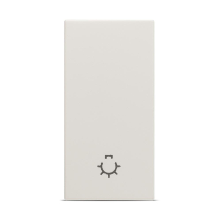 Intrerupator cu revenire modular 1M 10A bej mat pentru montaj incastrat [0]