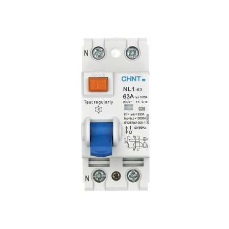 Protectie - Intrerupator diferential RCCB 2P 25A 30mA tip AC 6kA pentru sina DIN