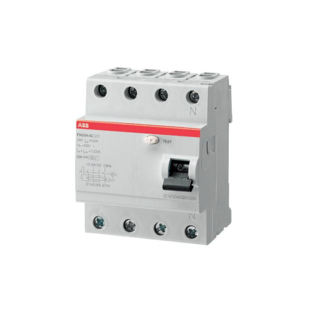 Intrerupator diferential tetrapolar 63A 300mA tip AC pentru sina DIN [0]