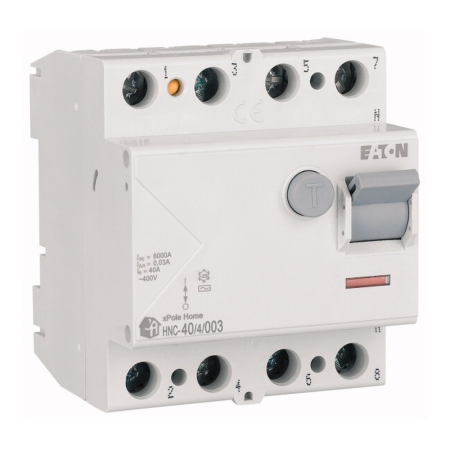 Intrerupator diferential tetrapolar 40A 30mA tip AC pentru sina DIN [0]