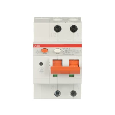 Protectie - Intrerupator diferential AFDD 16A 1P+N curba C 30mA tip A 6kA pentru sina DIN