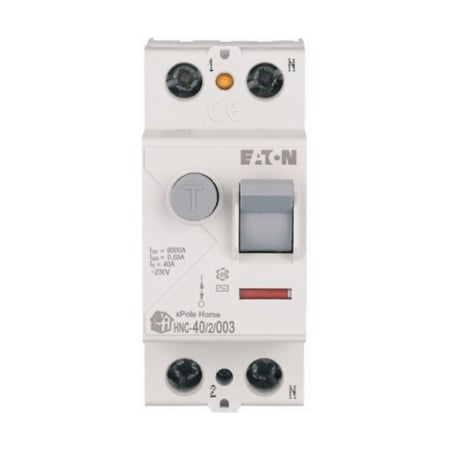 Intrerupator diferential RCCB bipolar 40A 30mA tip AC pentru sina DIN [1]