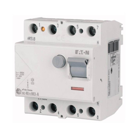 Protectie - Intrerupator diferential RCCB 4 poli 63A 30mA tip AC pentru sina DIN